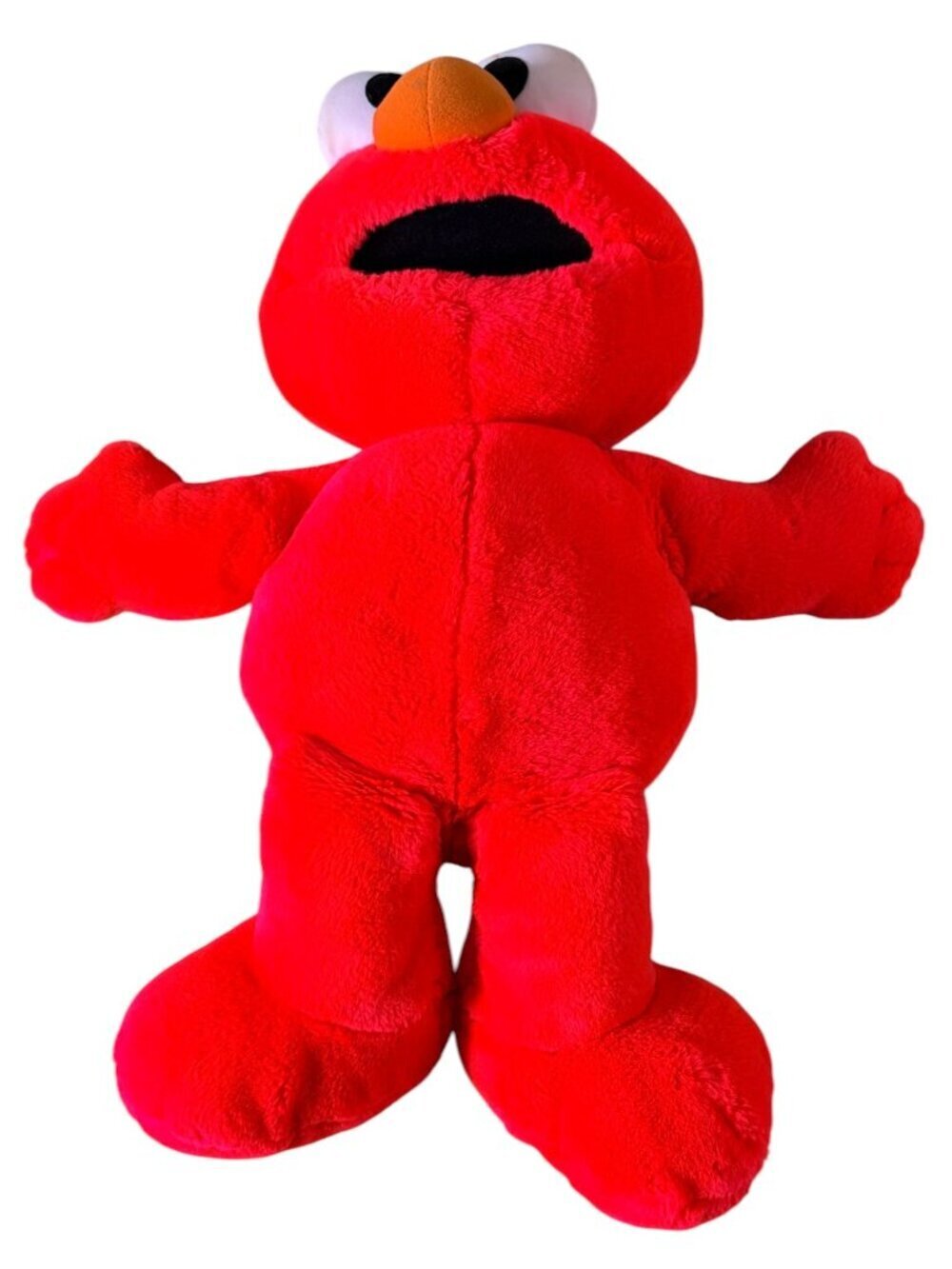 Vintage 1996 Tyco Sesame Street Elmo Plush – Large 22” Sesame Street Stuffed Toy - Picture 2 of 9